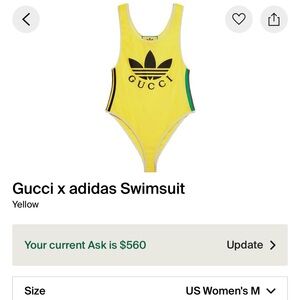 Yellow Women's Swimsuit